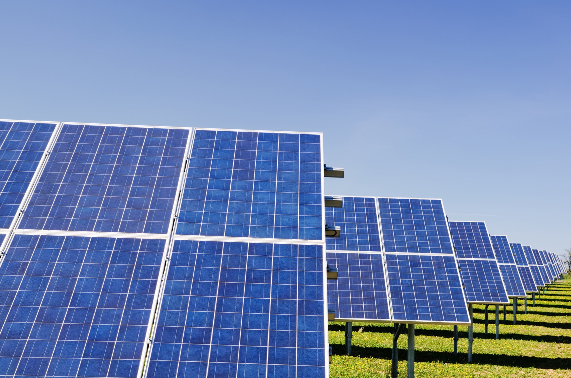 Solar panels array